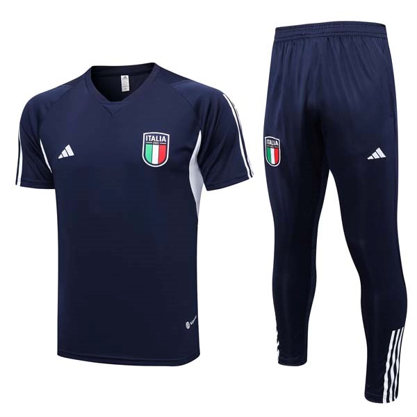 Camiseta Italia Conjunto Completo 2023-2024 Azul
